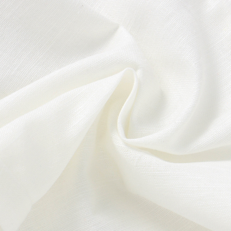 Soft 12M-5Y Linen Organic Cotton Long Pants Summer Spring White 